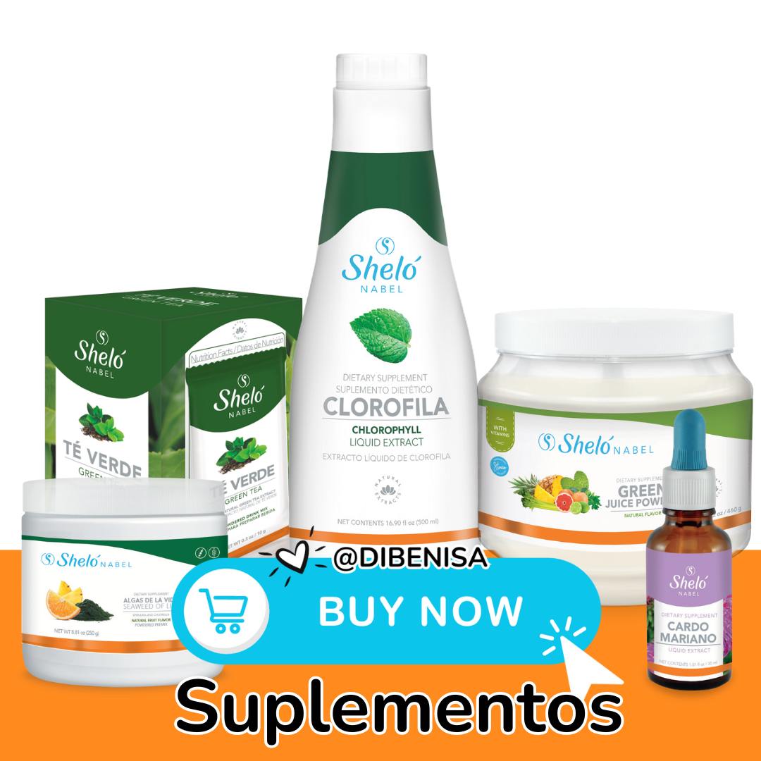 SUPLEMENTOS Sheló NABEL | Compra en Estados Unidos | SHELO NABEL USA